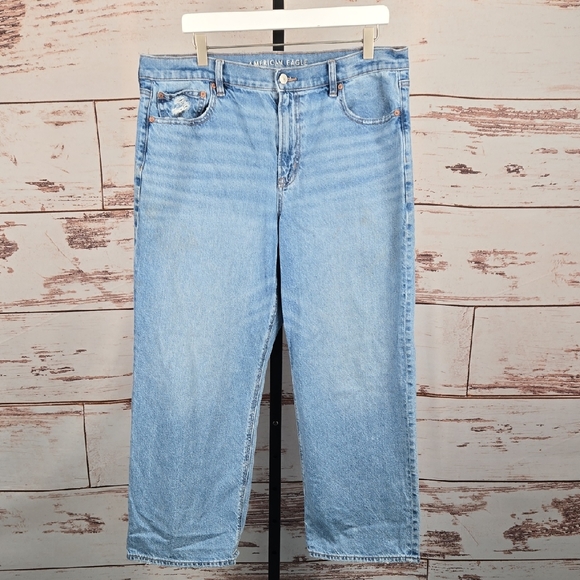 American Eagle Strigid Stovepipe Jean Size 14 Short - Picture 1 of 9